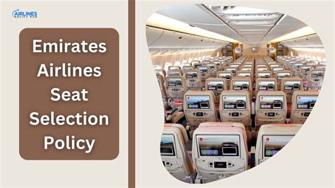 Seat Selection On Emirates: How Does It Work & Do You Have .